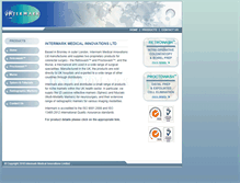 Tablet Screenshot of intermarkmedical.com